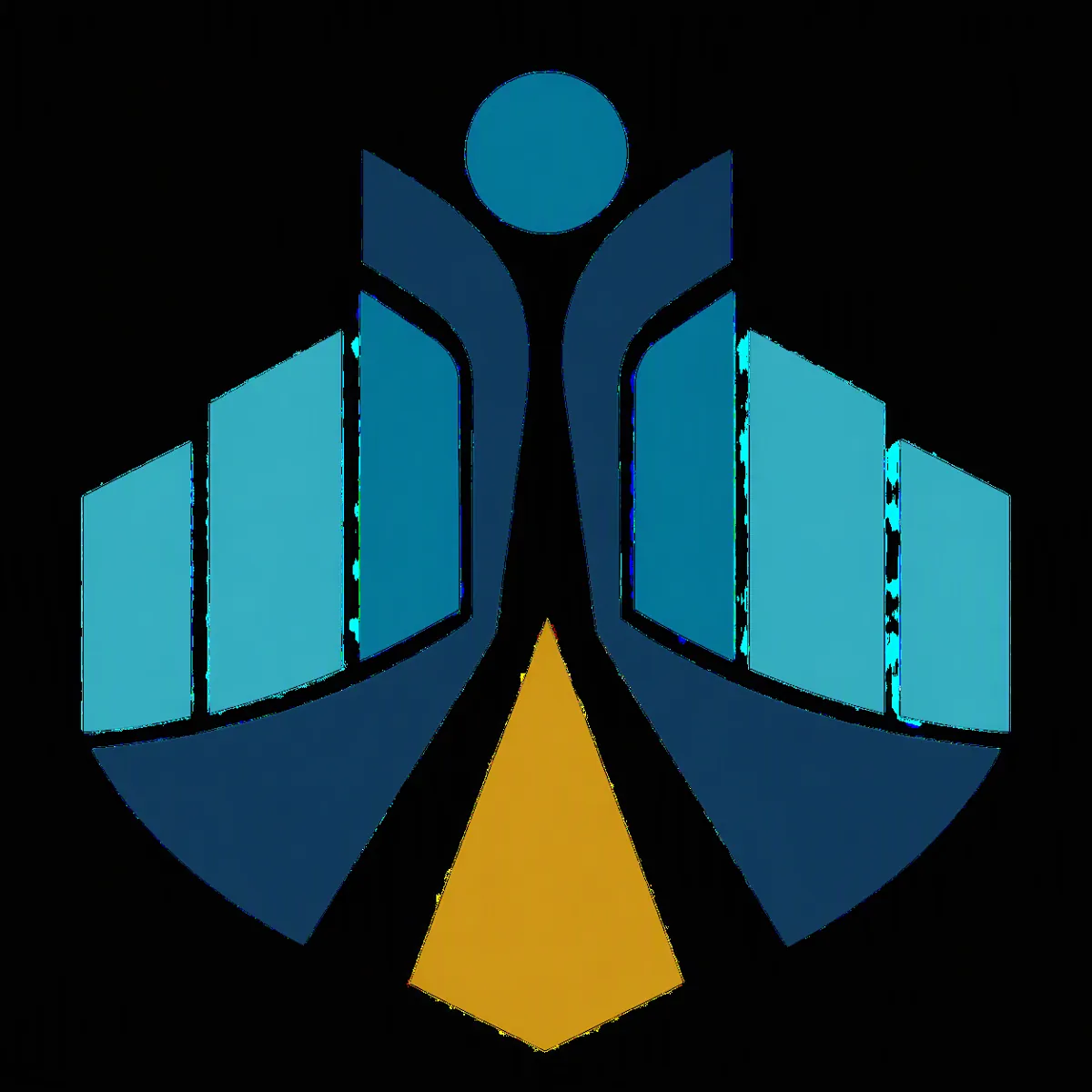 Data People platform mark representing people, connected knowledge, and mission direction
